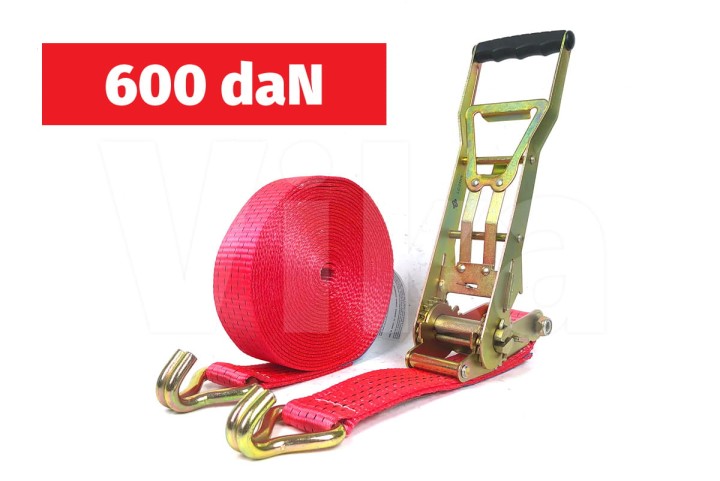 Pas ERGO 600 daN - atest 5 ton - pas + napinacz