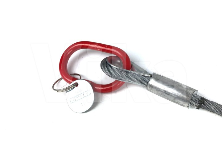 Zawiesie linowe 1-cięgnowe z ogniwem