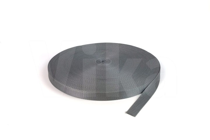 Taśma poliestrowa 35mm/3t - szary