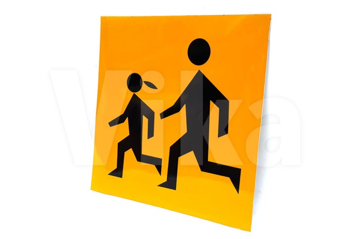 Tablica magnetyczna przewoz dzieci odblaskowa