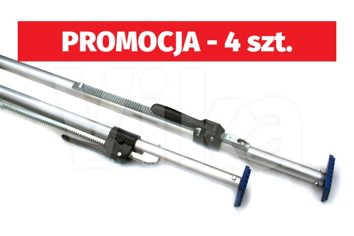 Tyczki rozporowe 1867 rozporowe aluminiowe promocja 4 sztuki