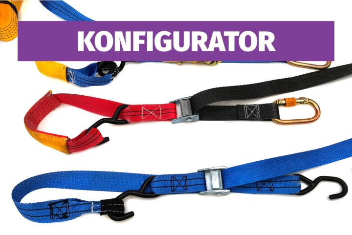 Konfigurator pasa do mocowania motocykla