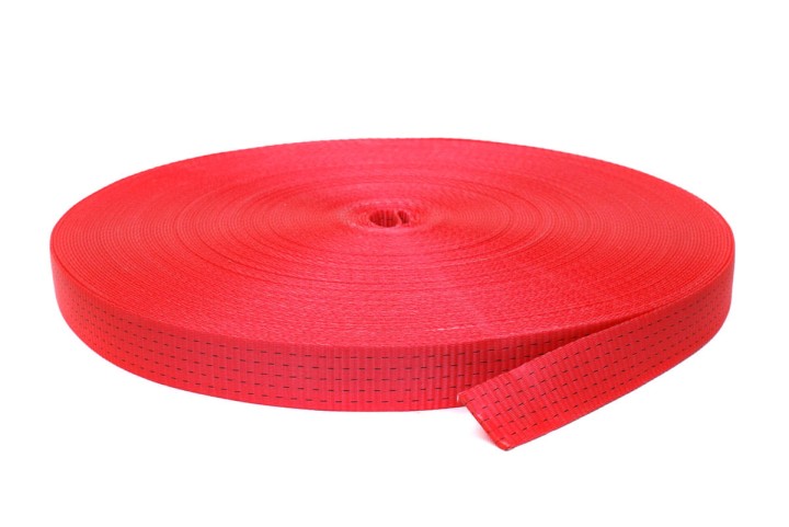 Taśma poliestrowa 50 mm 7.5 t czerwona