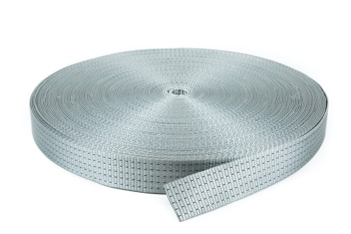 Taśma poliestrowa 50 mm 6 t szary