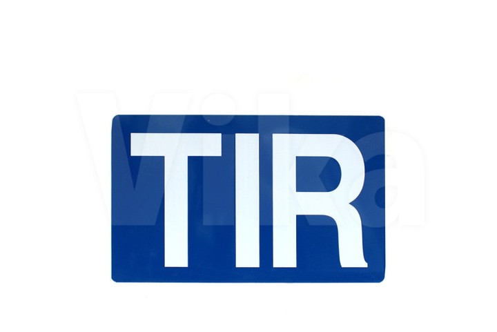 Tablica TIR stala 25x40