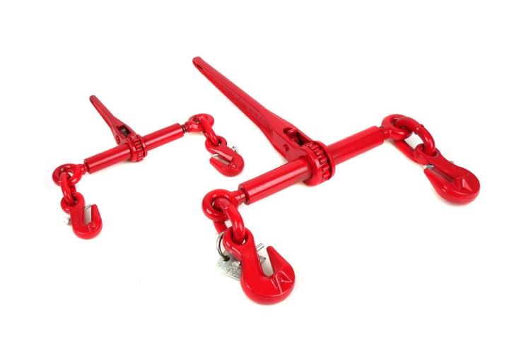 Napinacz łańcuchowy grzechotkowy z hakami mały (2.2t) i duży