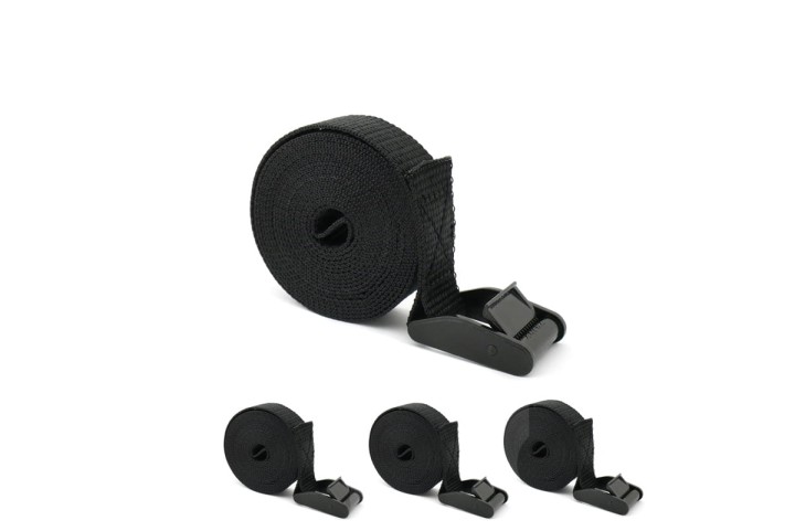 Pas sciagajacy 25mm z czarna klamra 803B szybkomocujaca