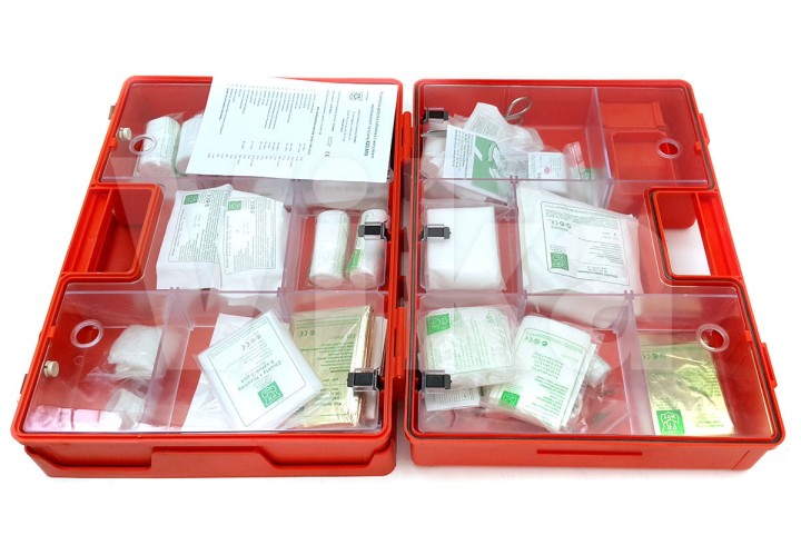 Zawartość dużej apteczki