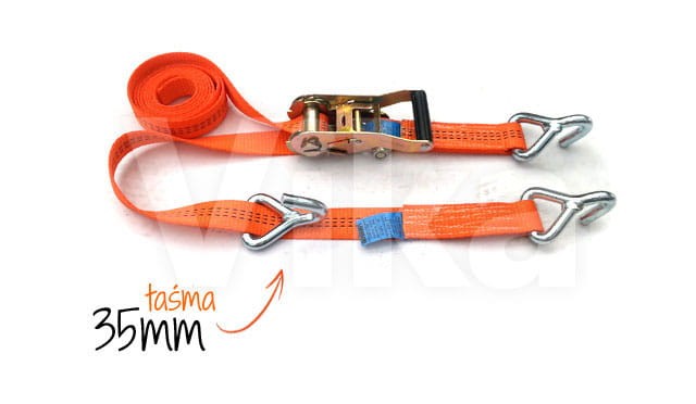 Pas do lawety 35mm 3 tony pojedynczy hak