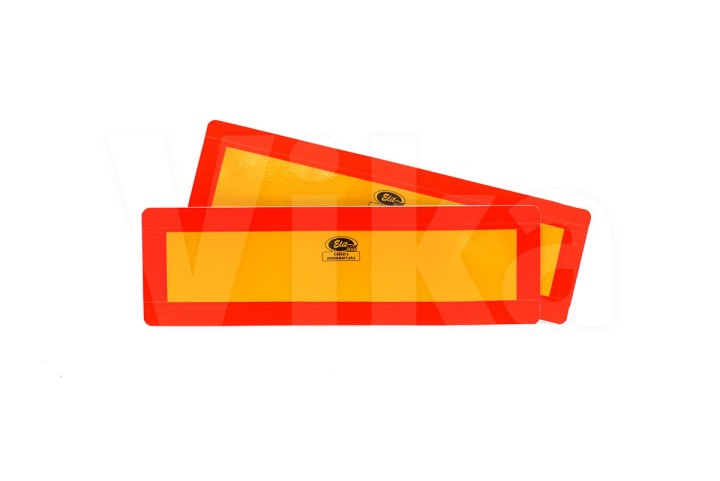 Tablica informacyjna do lawety 40x12 komplet