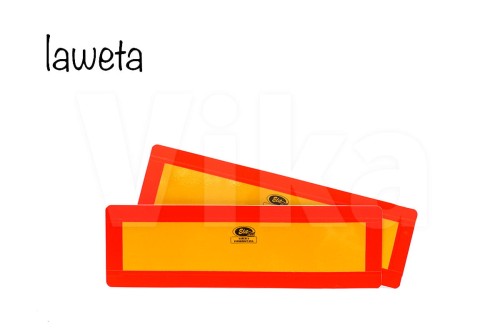 Tablica informacyjna na lawetę 40x12 komplet