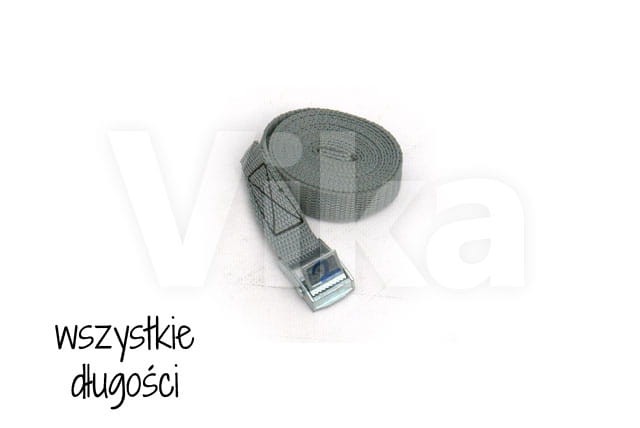 Pas ściągający do banerów - szary 