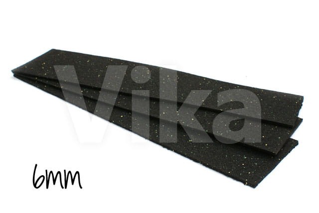 Maty antypoślizgowe w kawałkach o grubości 6 mm
