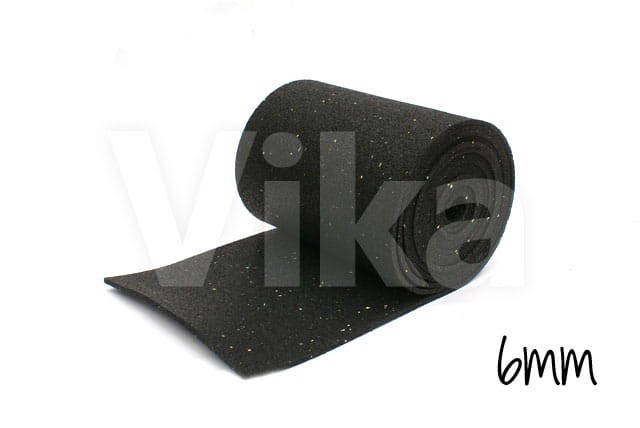 Maty antypoślizgowe - grubość 6 mm - wymiary: 25 cm x 5 m