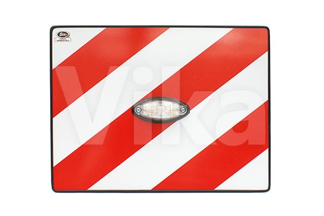 Tablice wyróżniające ponadgabarytowe z lampką koloru białego