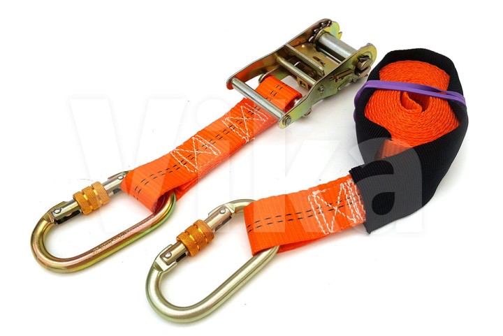 Pas do mocowania motocykla z zatrzaśnikami