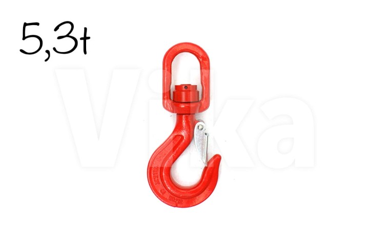 Hak obrotowy łożyskowany bezpieczny 5,3 tony