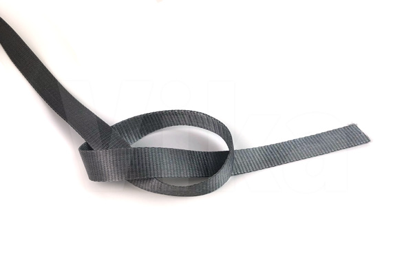 Taśma poliestrowa 35mm - szary