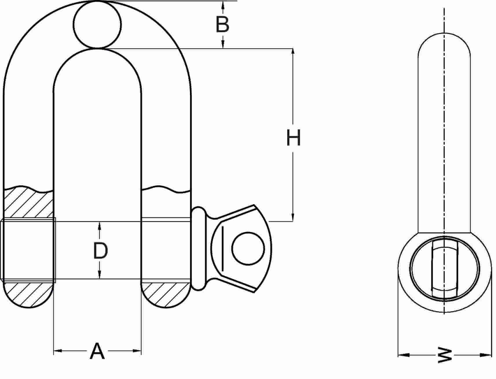 Szakla podłużna DW